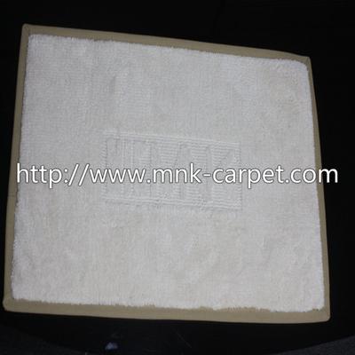 Non-woven cloth backing bathroom mat