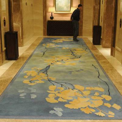 Luxury Hotel Corridor Carpet New Zealand Wool carpet