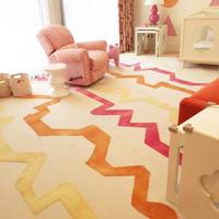 Bright And Colorful Carpet Hand-tufted Silk Carpet